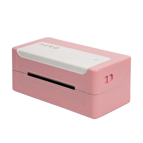 HERO HZD950-PRO SHIPPING LABEL PRINTER (Pink) - USB and Bluetooth Direct Thermal 300DPI