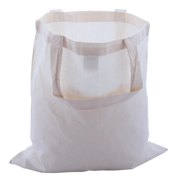 HERO Calico Tote Bags - Custom or Plain - made with Recycled Cotton