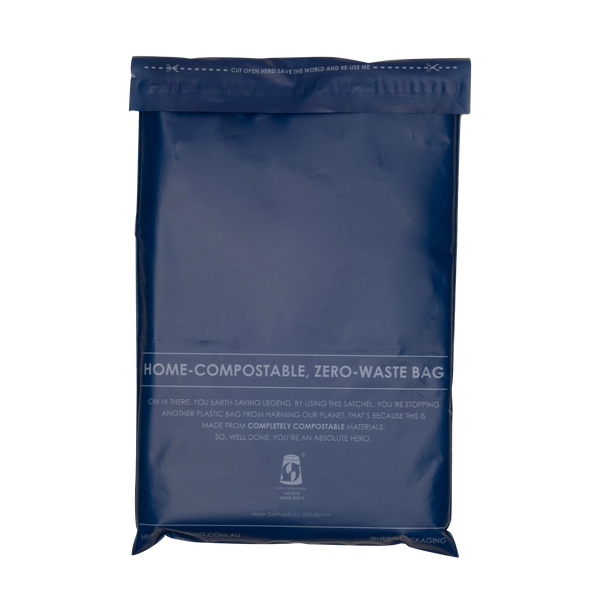 Navy Blue Home Compostable HEROPACK Mailers - from packs of 25