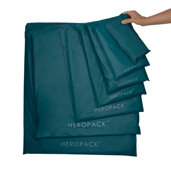 Teal Home Compostable HEROPACK Mailers