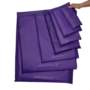 Hero Packaging_Home Compostable Shipping Mailers_Purple