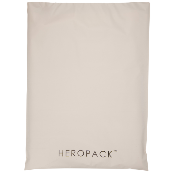 White/Grey Home Compostable HEROPACK Mailers - from packs of 25