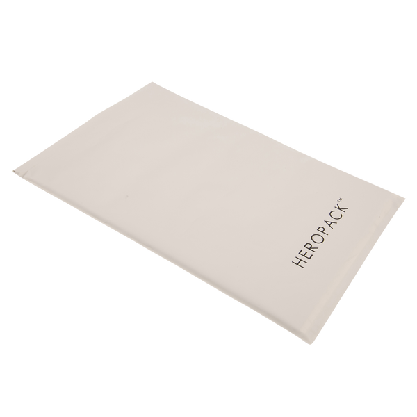 White/Grey Home Compostable HEROPACK Mailers - from packs of 25