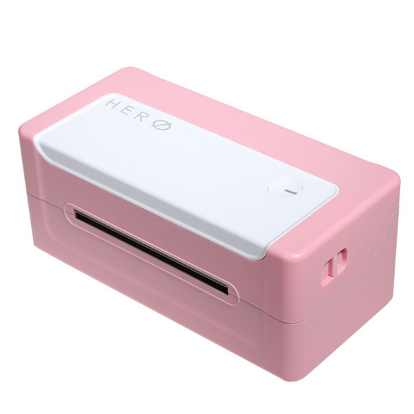 HZD950-PRO HERO LABEL PRINTER (Pink) - USB and Bluetooth - Direct Thermal